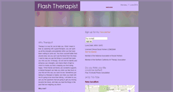 Desktop Screenshot of flashtherapist.com